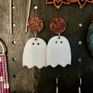 ghost earrings